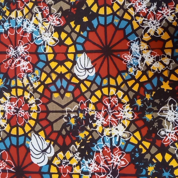 Lularoe Size S Patterned Blouse - Picture 3 of 4